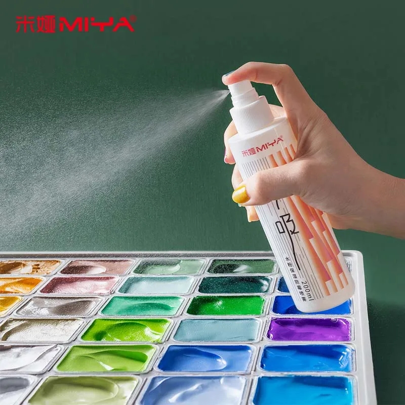 Image of a bottle of Himi Moisture Spray for Watercolor Paints, 100 ml