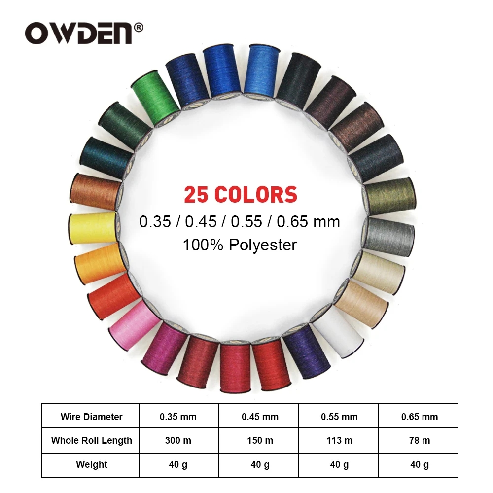 A variety of colors allows for unique creations