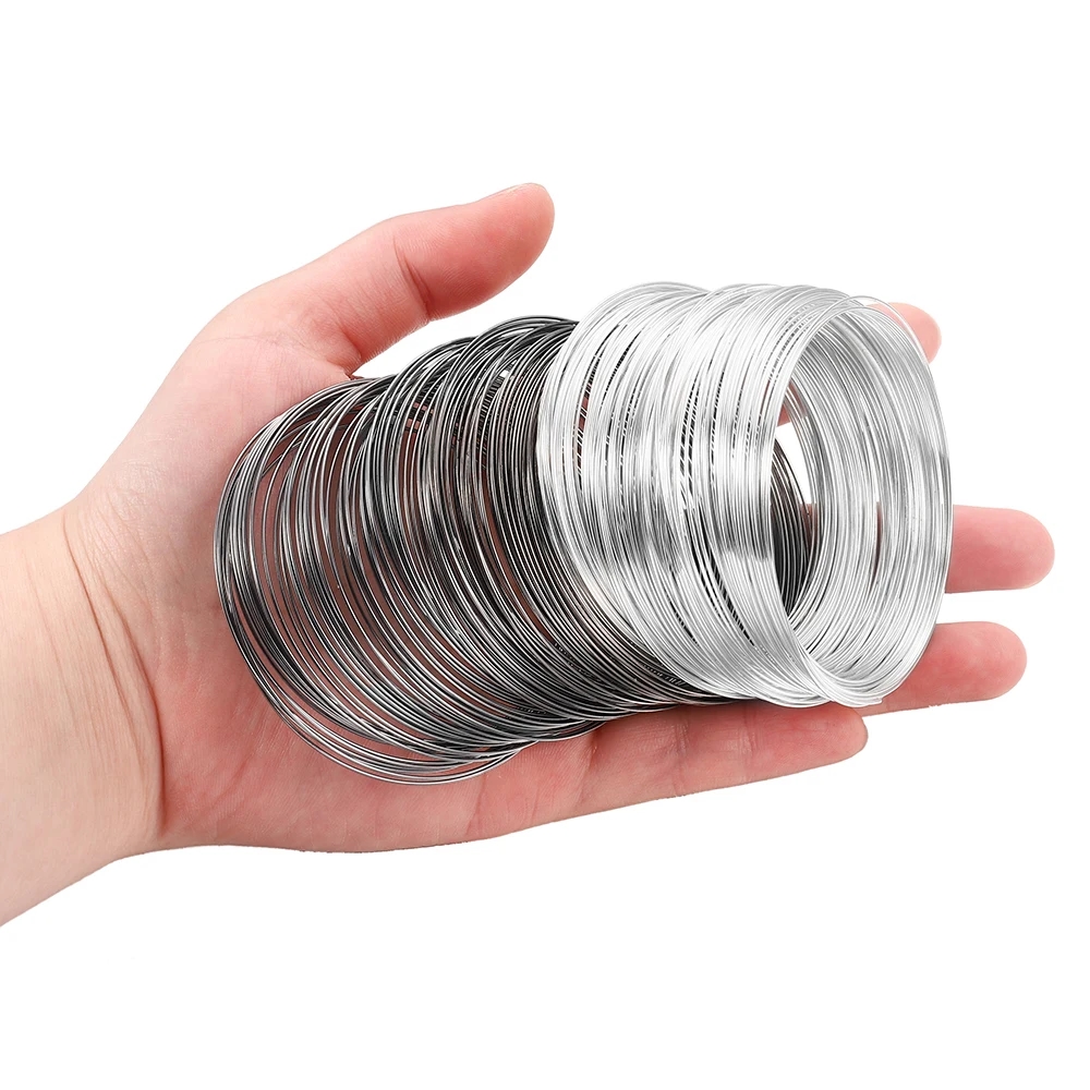 Wire with 100 loops for various projects in jewelry art