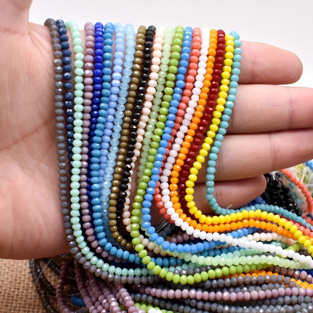 Stylish Yanqi faceted crystal beads in assortment