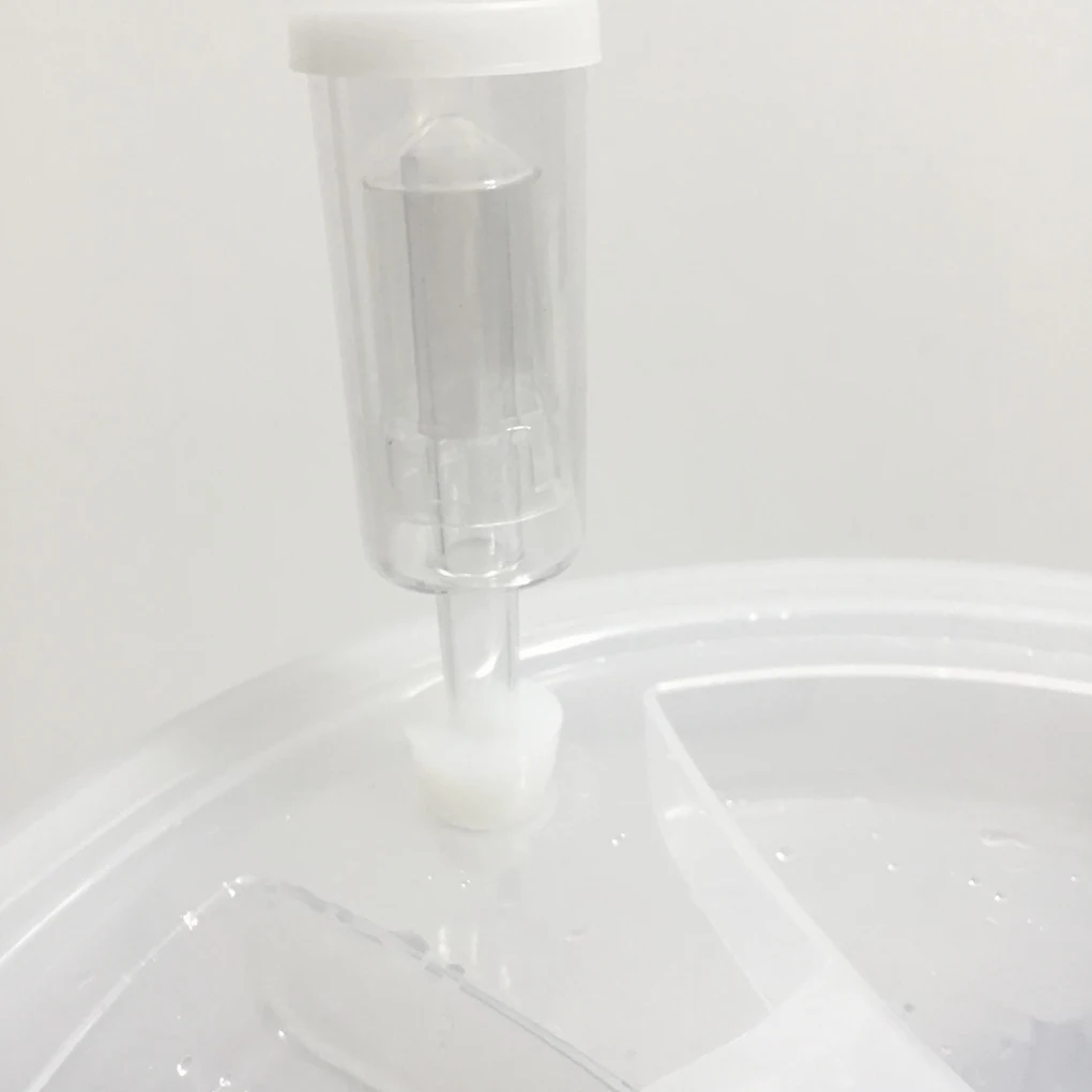 Valve installed on a standard fermentation vessel
