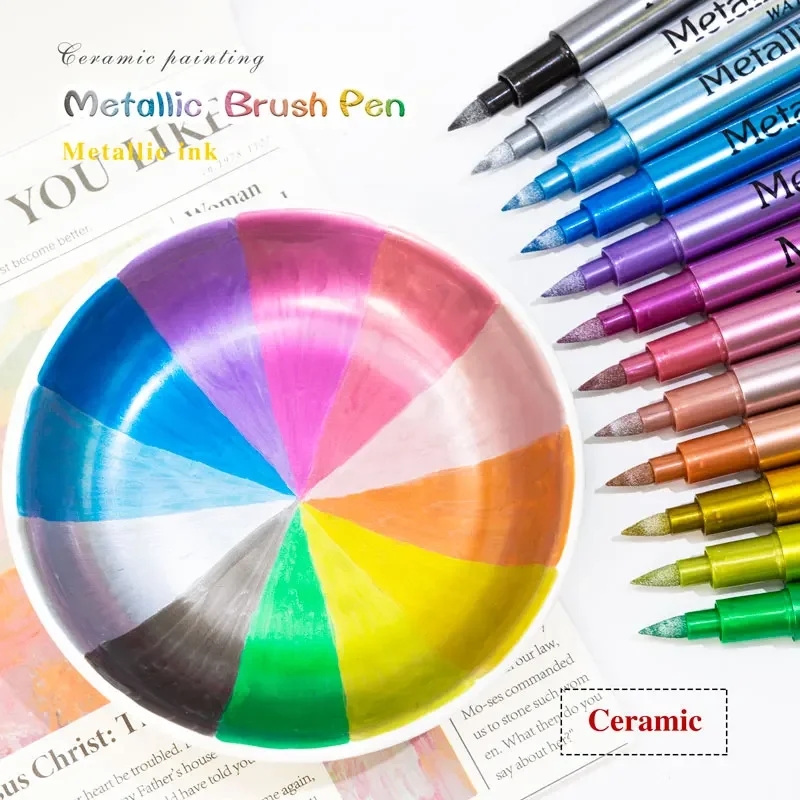 Compact GN marker set with bright colors, conveniently packed for creativity at home and in the studio