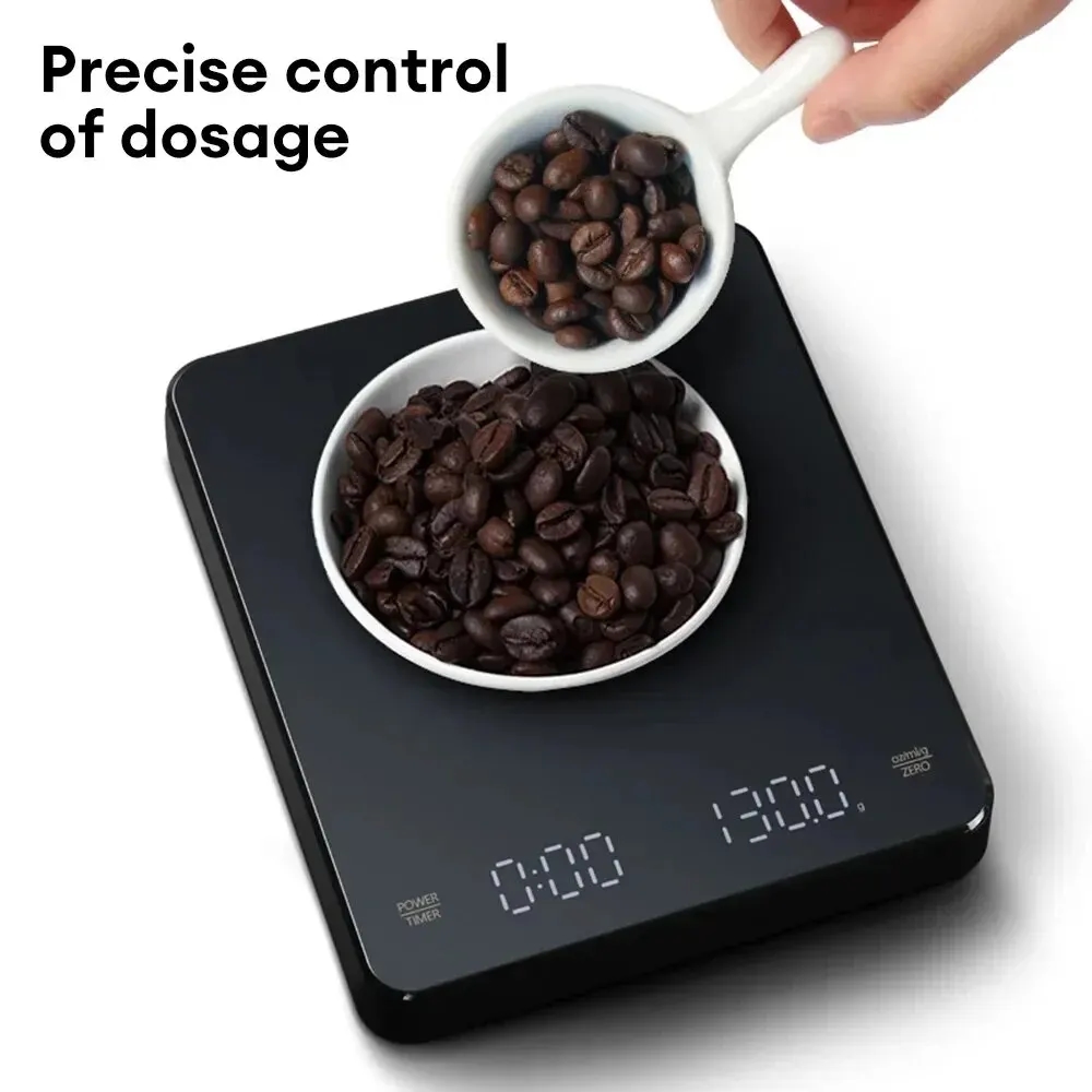 Balanças ideais para preparar café com alta precisão e compactação