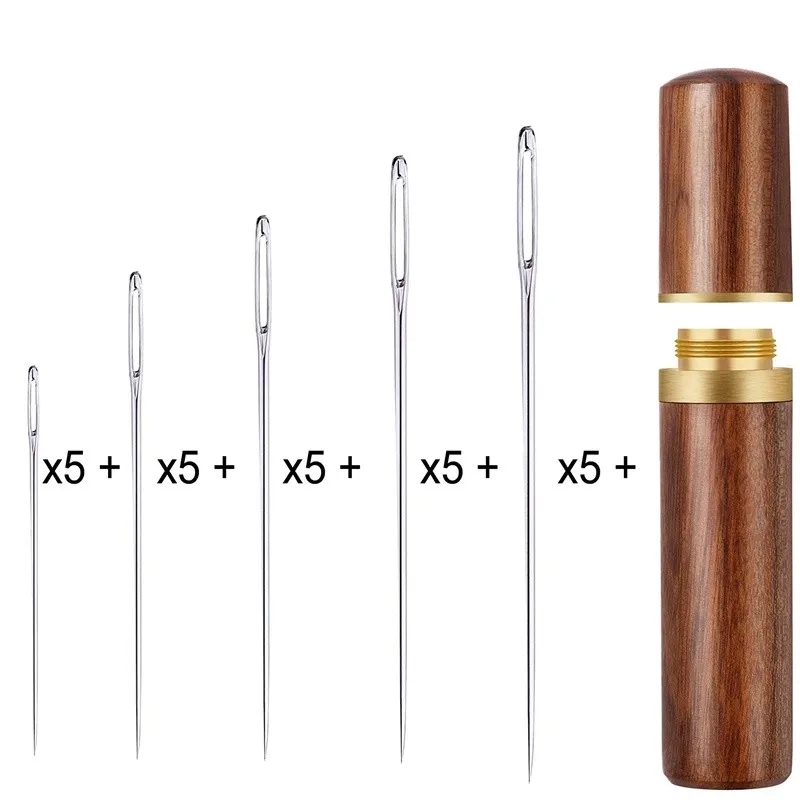 Quality needles, ideal for sewing and crafts, with convenient storage