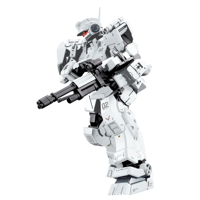 Calcomanías de agua incluidas en el paquete de la figura GM Sparta RGM-79 HG 1/144