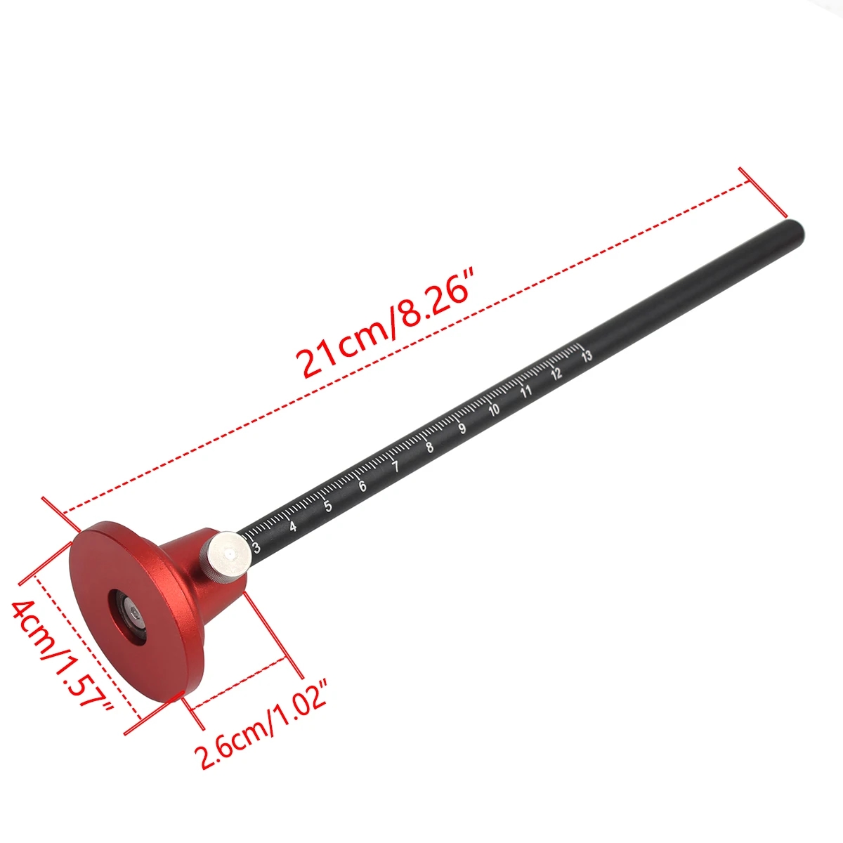 Marking tool used for various operations, such as drawing parallel lines and creating grooves