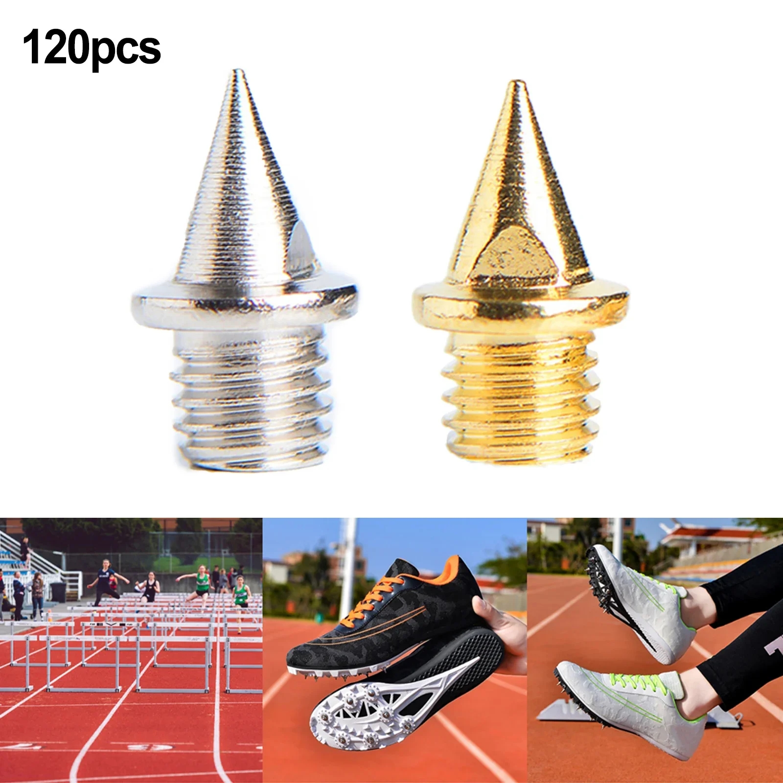 Juego para reemplazar los pernos desgastados en el calzado para correr