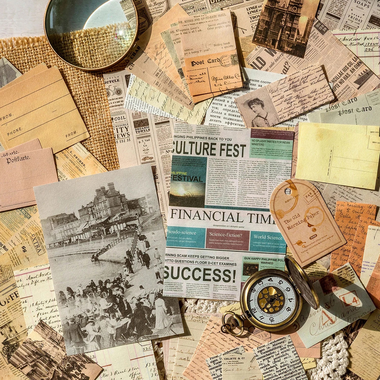 vintage decorations scrapbooking