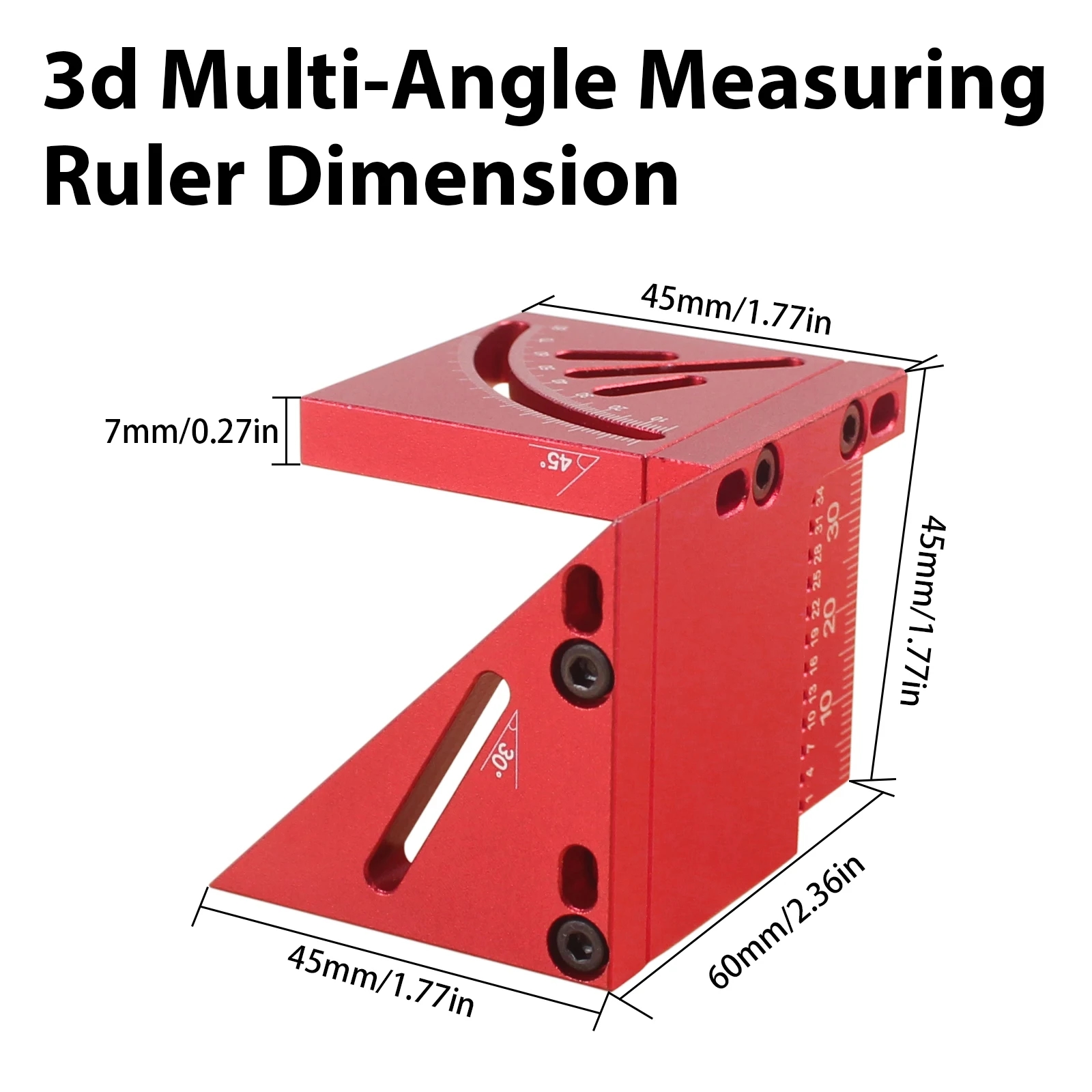 Ergonomic design of the aluminum marking tool for comfortable work