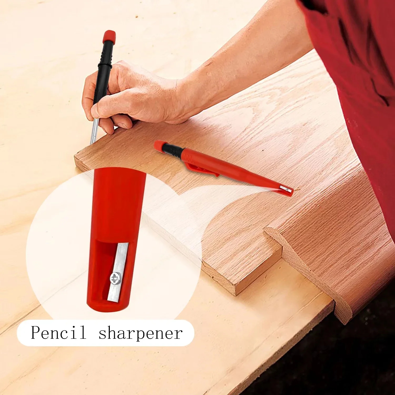 Using the mechanical pencil for layout and drawings in carpentry work