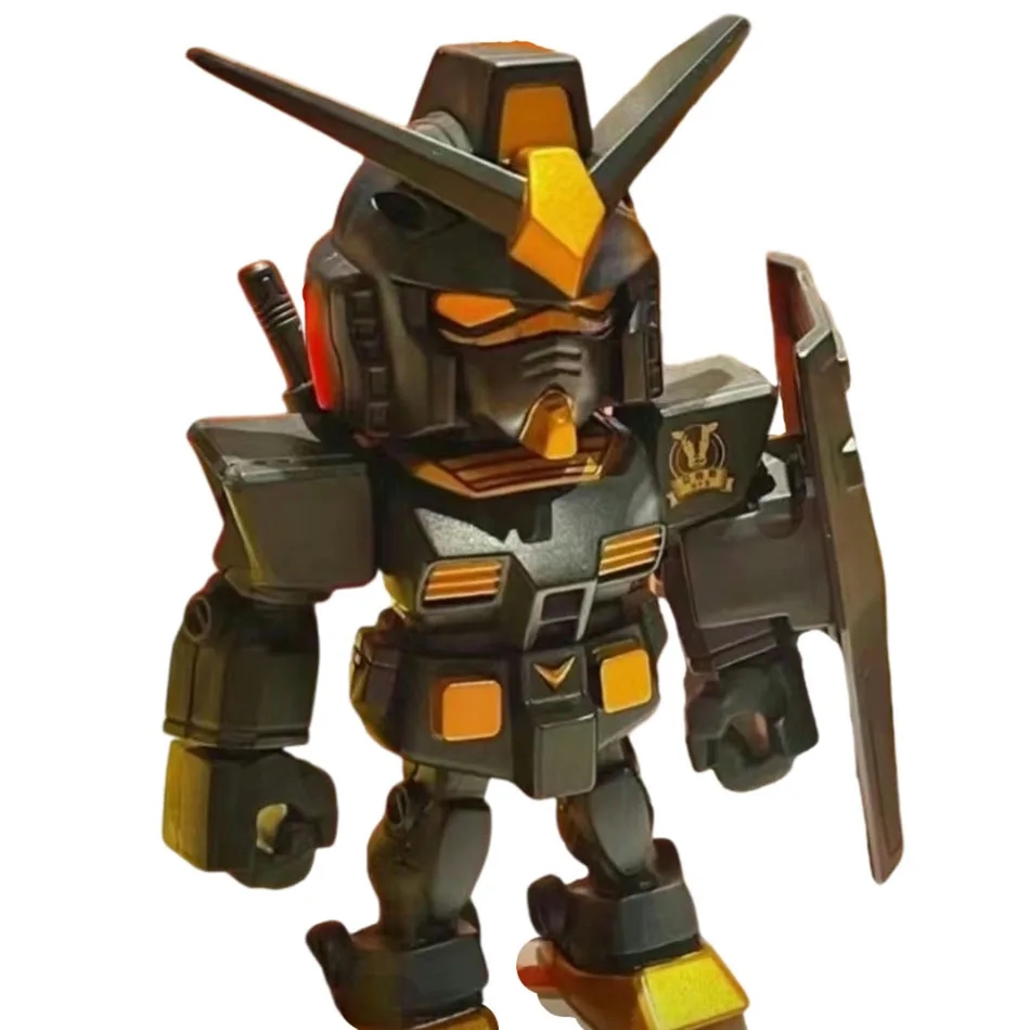 Bild der Sammlungsfigur Gundam RX-78-2 mit Fokus auf die detaillierte Ausarbeitung