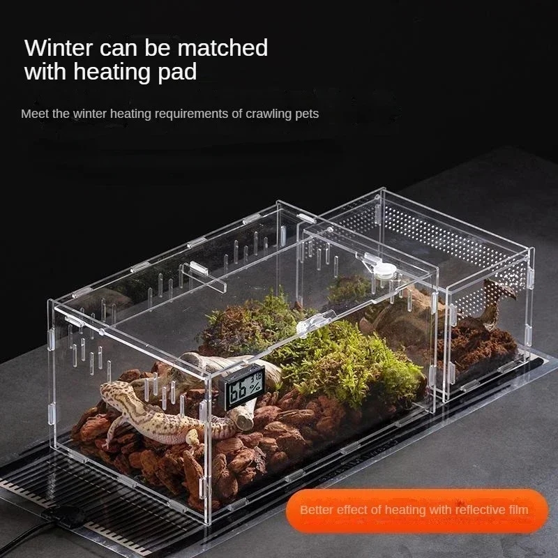 Bild der Verpackung, in der das Terrarium geliefert wird