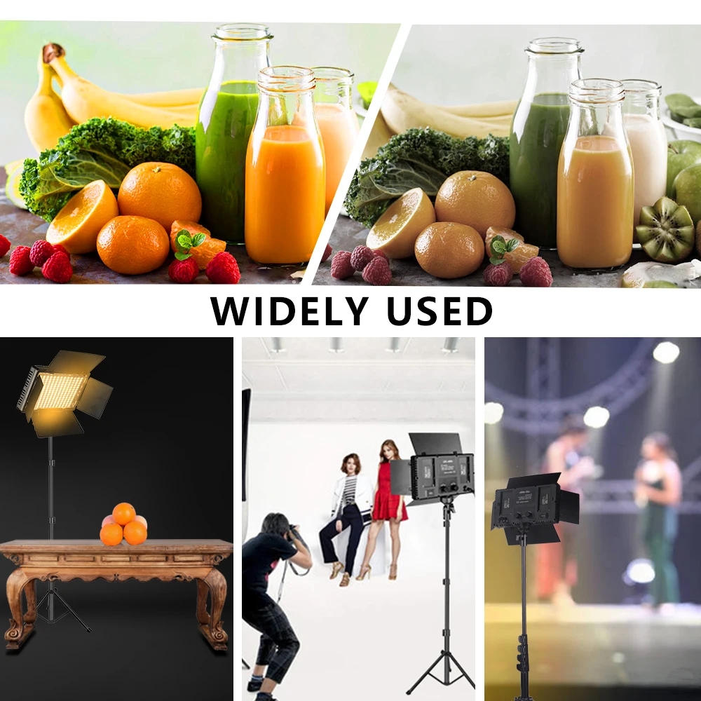 LED video light Nagnahz U800+ in compact size for portability