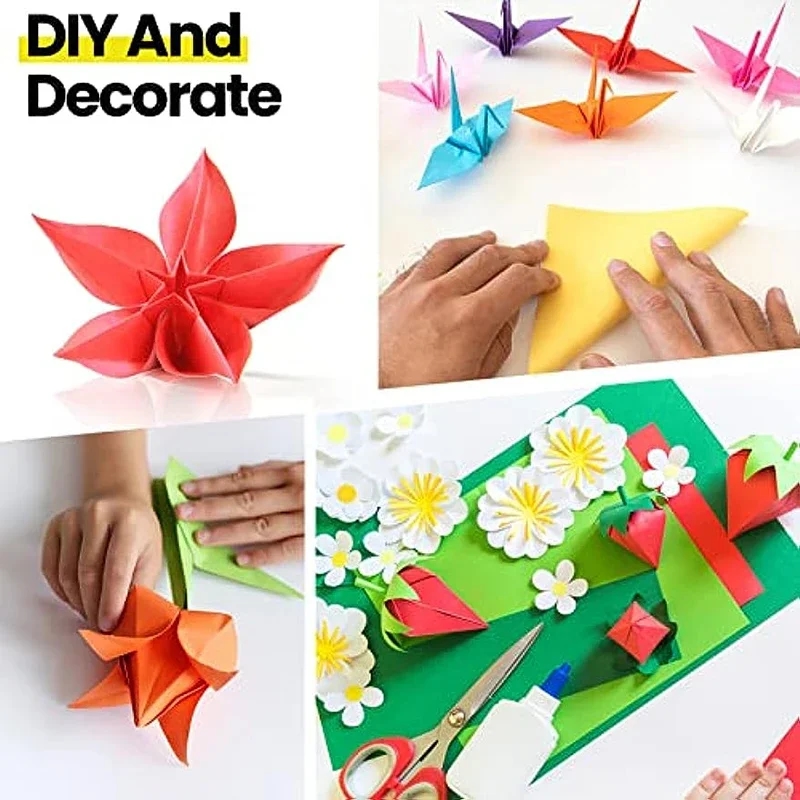 Perfect sheet size for easy origami and other products