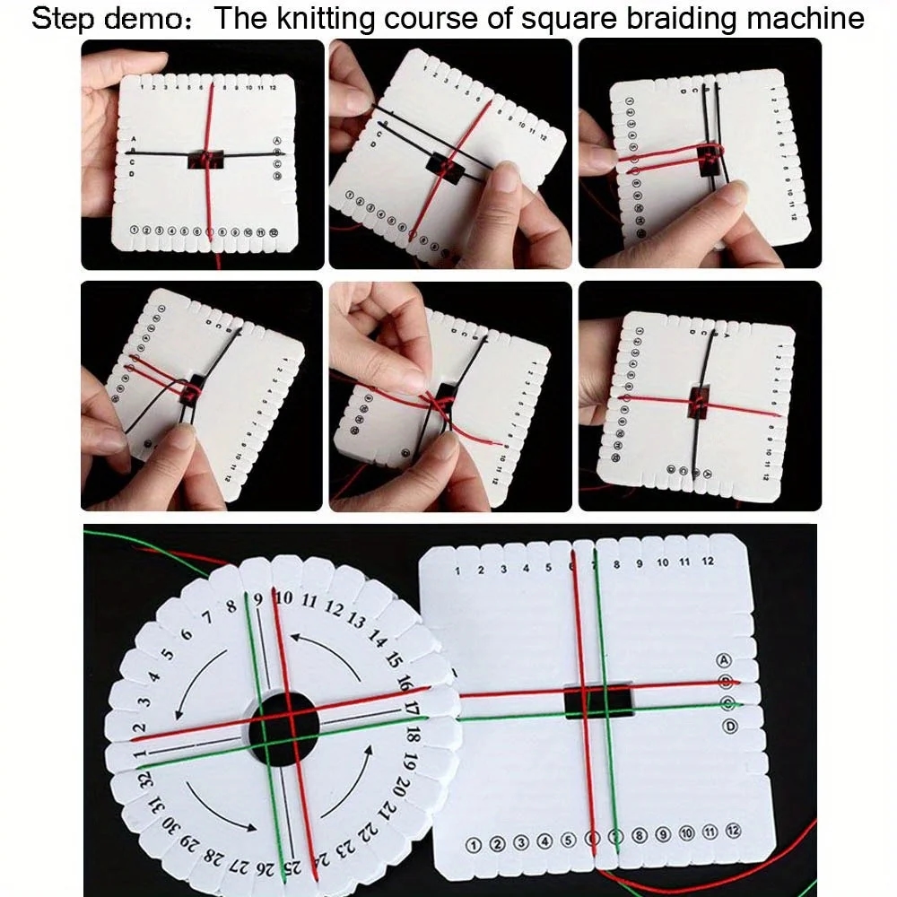 Discs made of dense material, ensuring durability