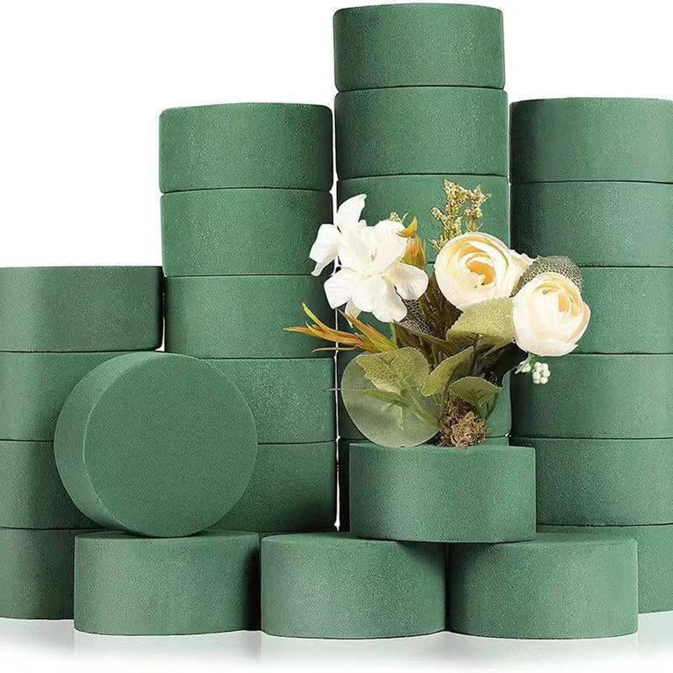 Foam for flowers in packaging, ideal for storage and transportation