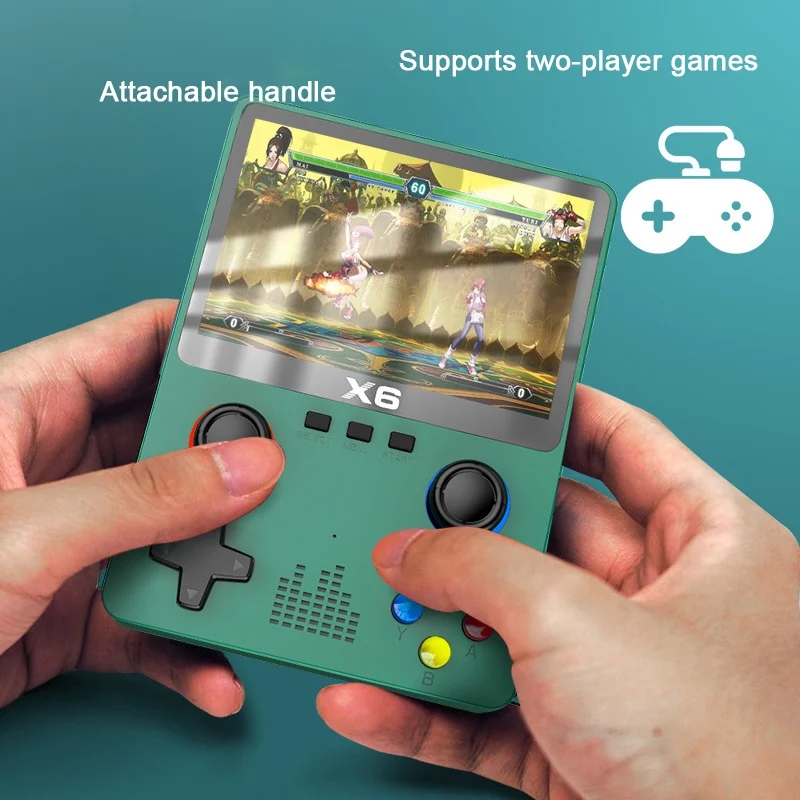 Console X6 supports 11 emulators and features for video viewing and music listening