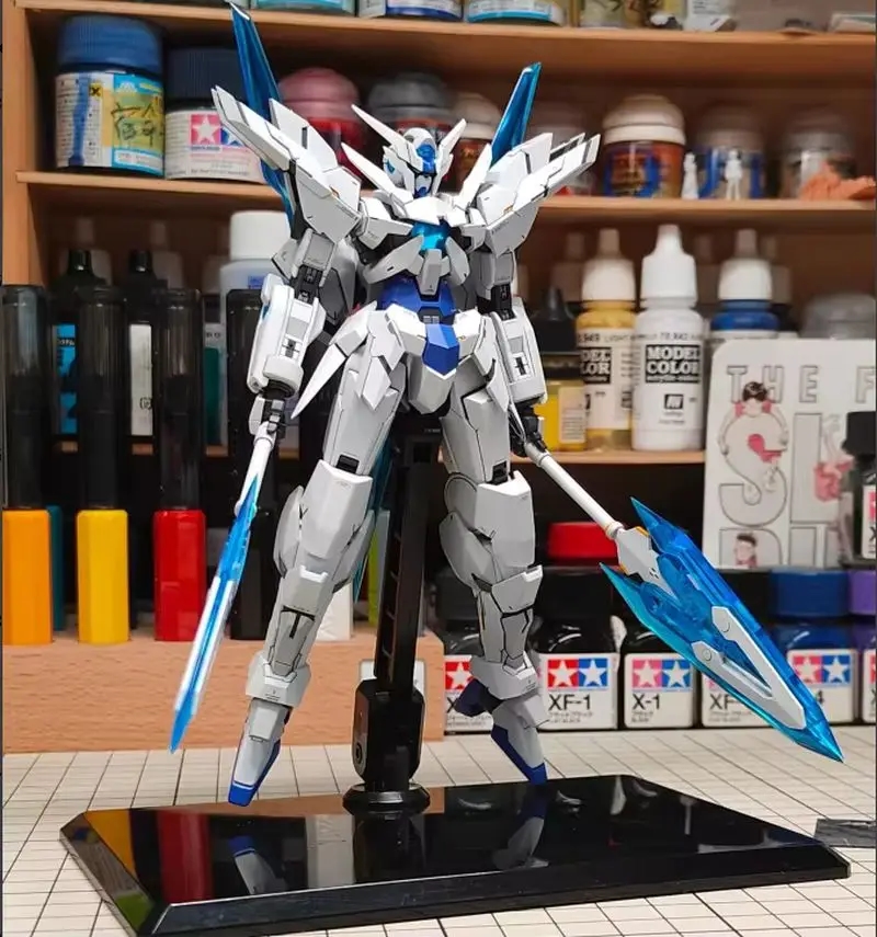 Detailed view of Gundam GN-10000 with movable parts