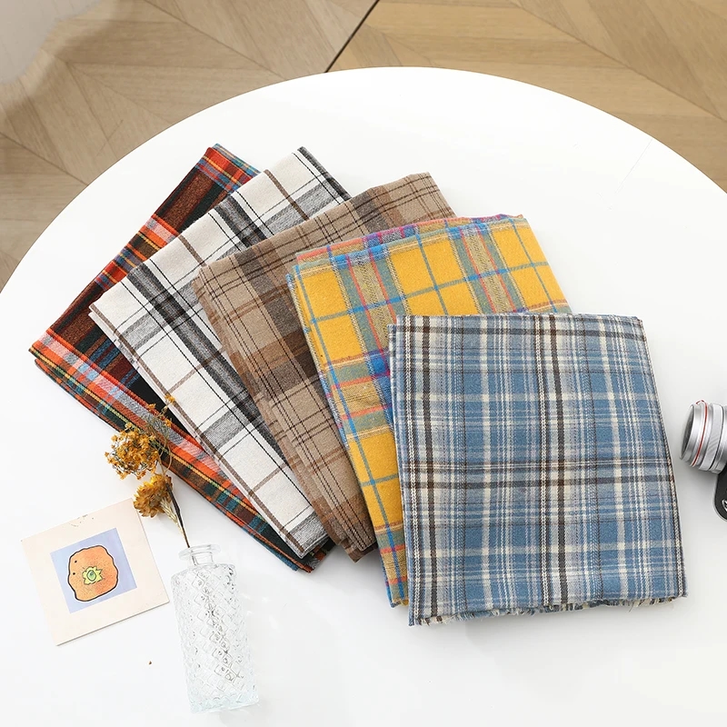 Quality plaid fabric for creating style and comfort