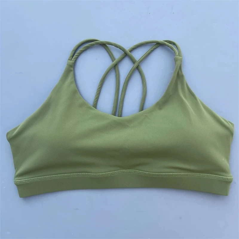Comfortable women's top for yoga and fitness, soft fabric, support, and freedom of movement