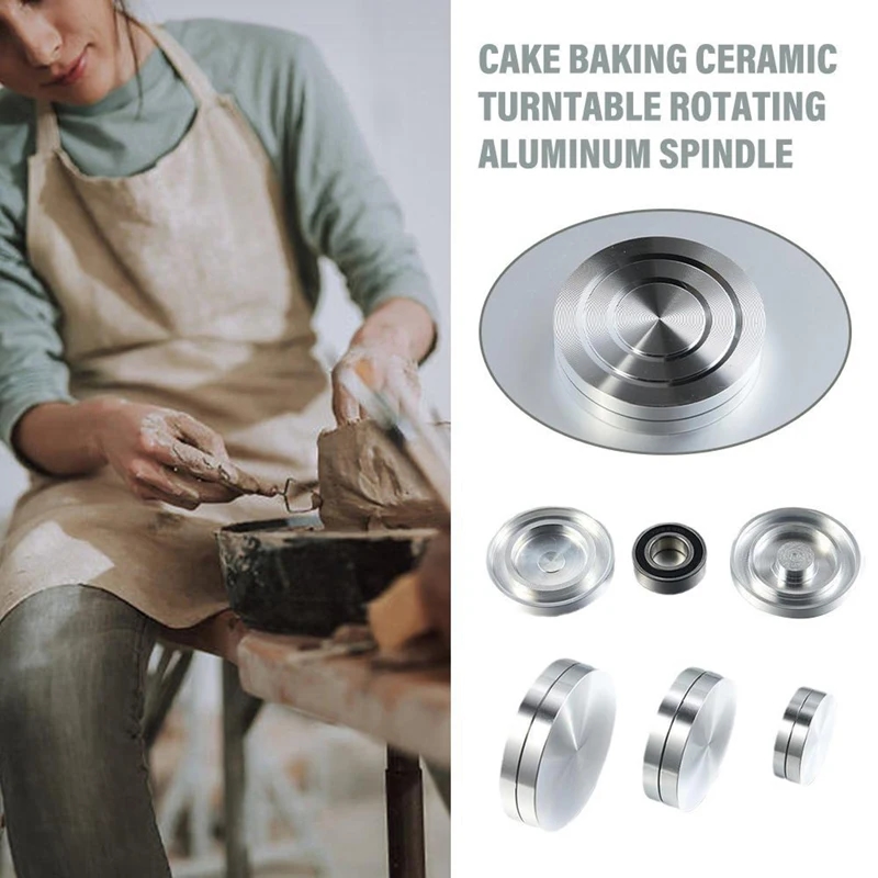 Small disc rotating tool for ceramics, takes up little space