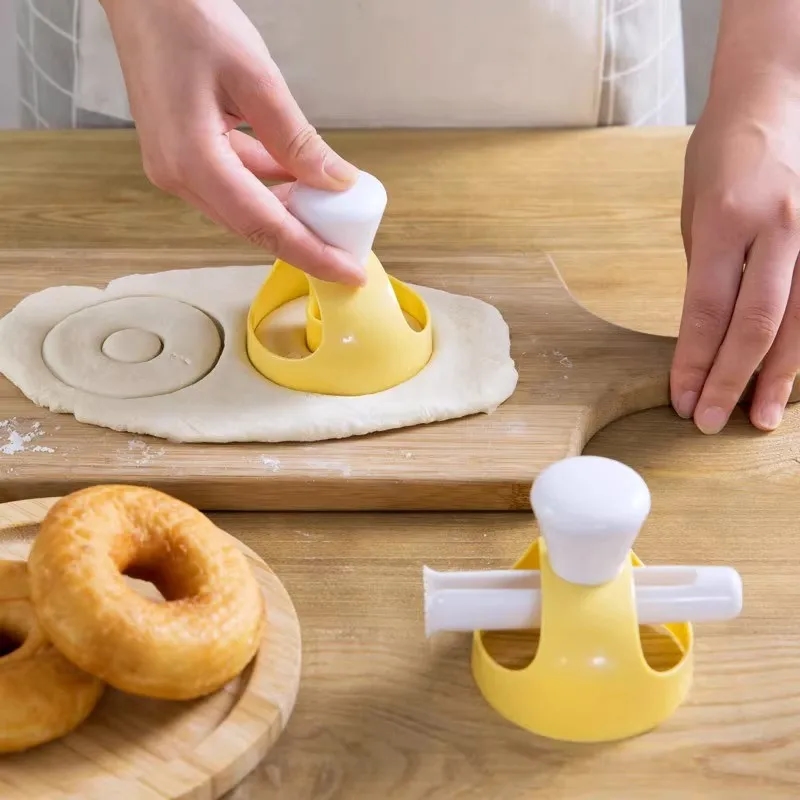 Bright image of a donut baking mold, perfectly suited for homemade desserts