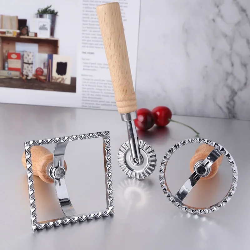 Heart-shaped ravioli press, ideal for holidays and special occasions