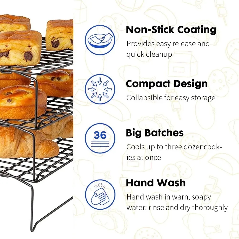 Tray perfect for cooling baked goods in the kitchen