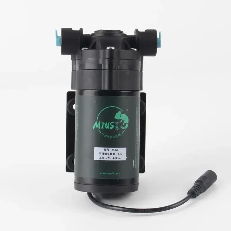 Compact size of the pump allows it to be placed even in limited spaces
