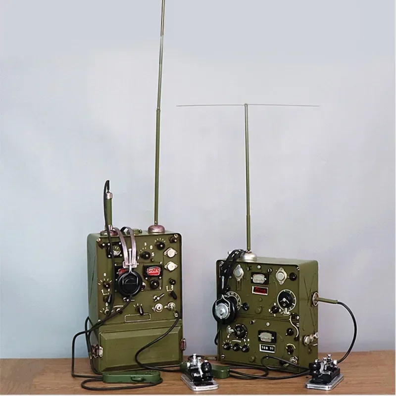 Miniatur-Telegraphenmaschine, die jeden Antiquitätenliebhaber beeindrucken wird