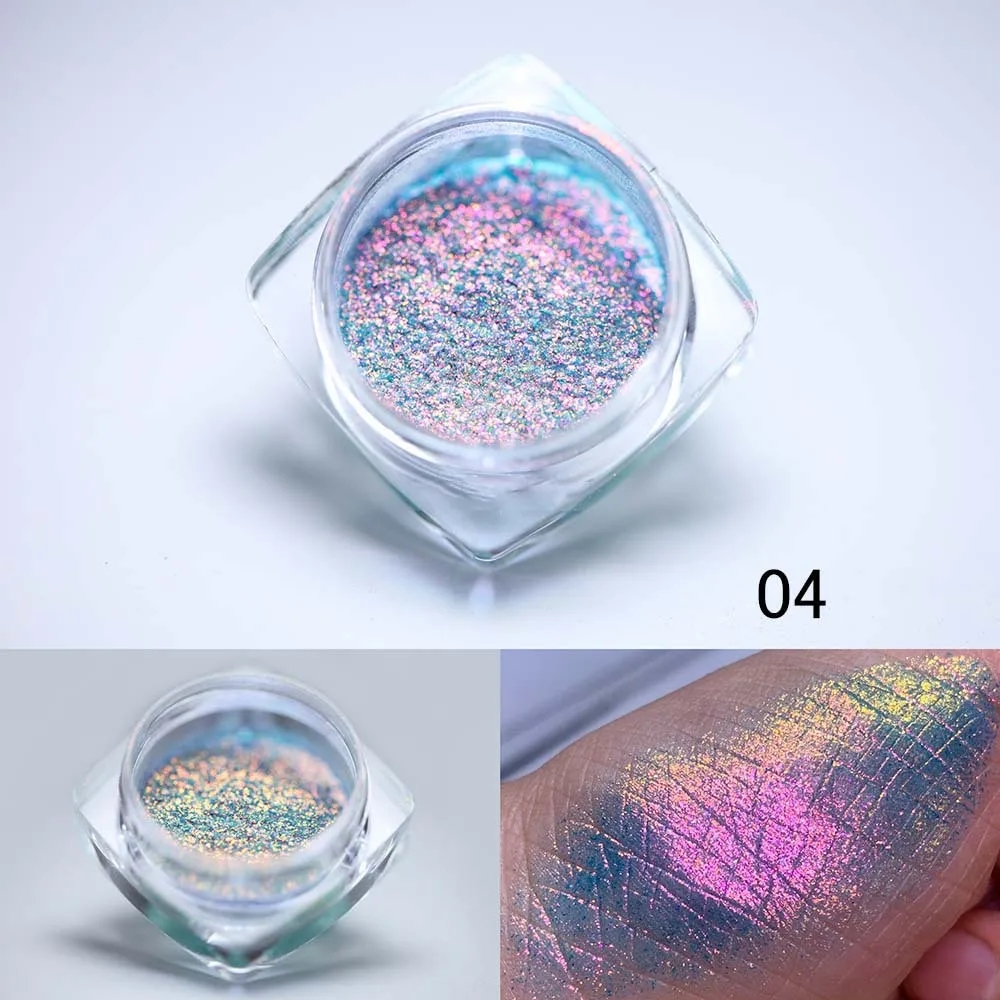 Chameleon powder is suitable for different types of manicure
