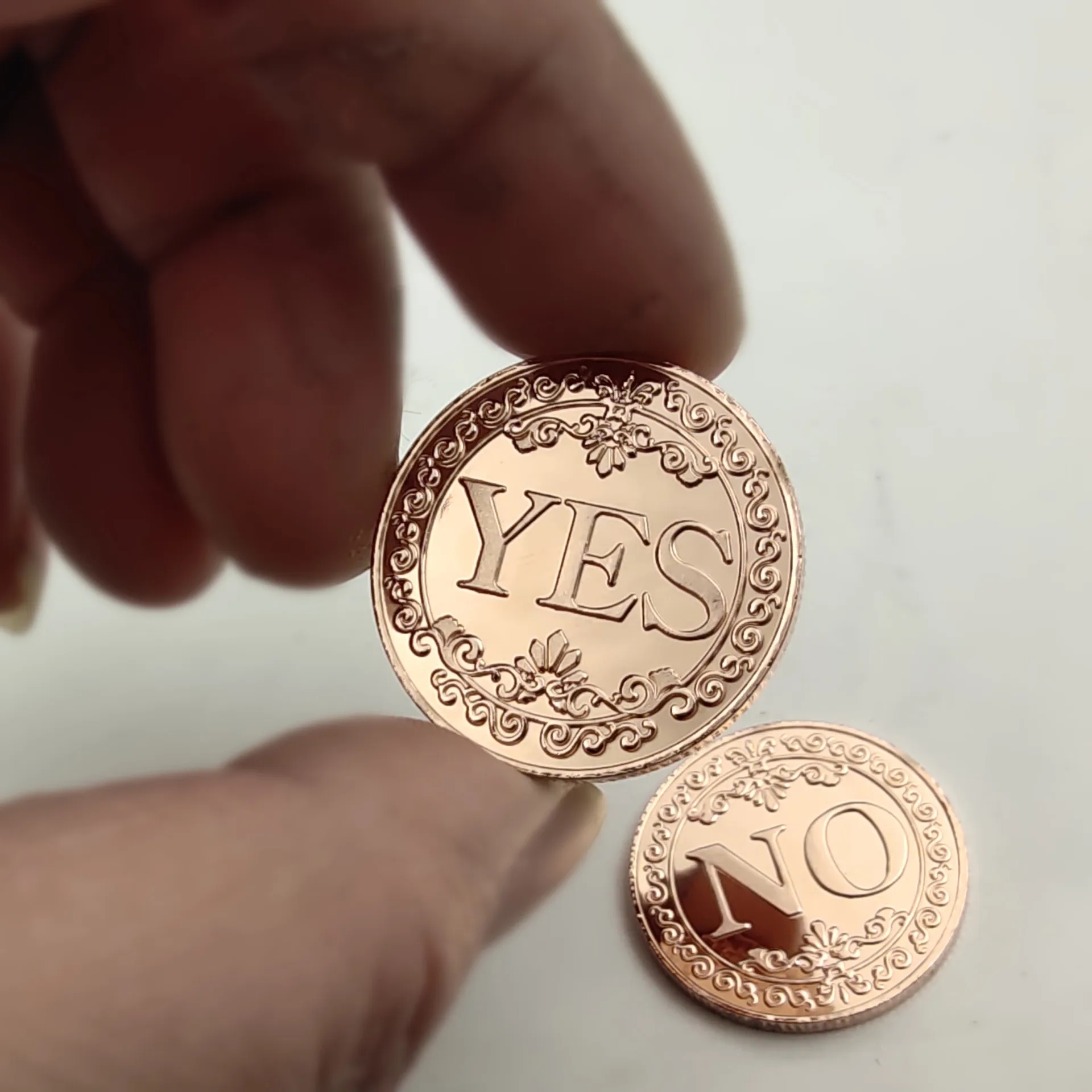 Details of the coin highlighting its impeccable quality and style