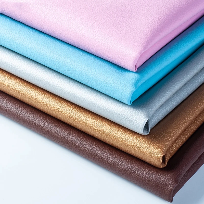 Classic black artificial leather, suitable for any projects, from clothing to accessories.