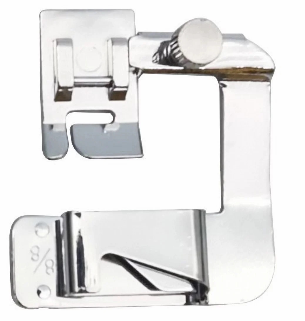 Universal sewing machine foot made of stainless steel, 19 mm wide