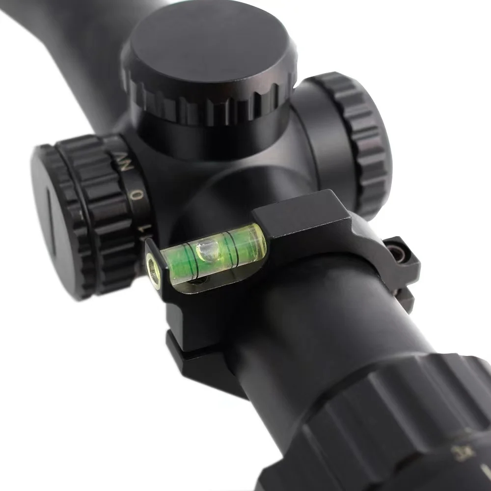 Side view of the optical sight indicating the main functions