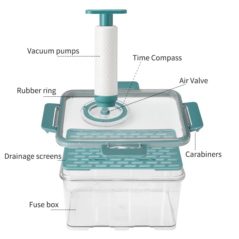 The tight seal of the lid ensures reliable sealing of the contents