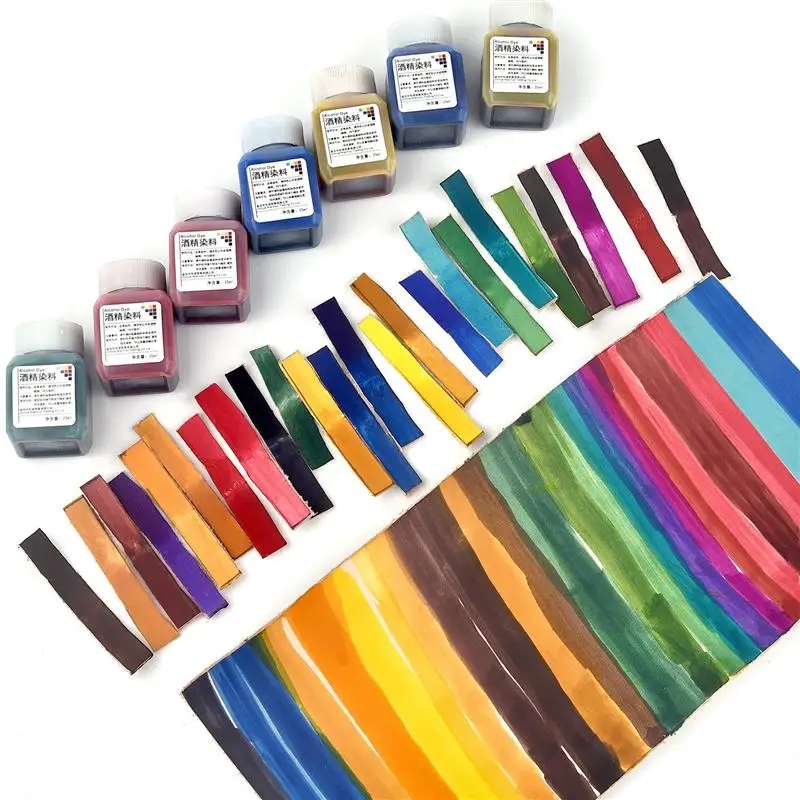 The perfect set for dyeing leather that will help you bring any ideas to life