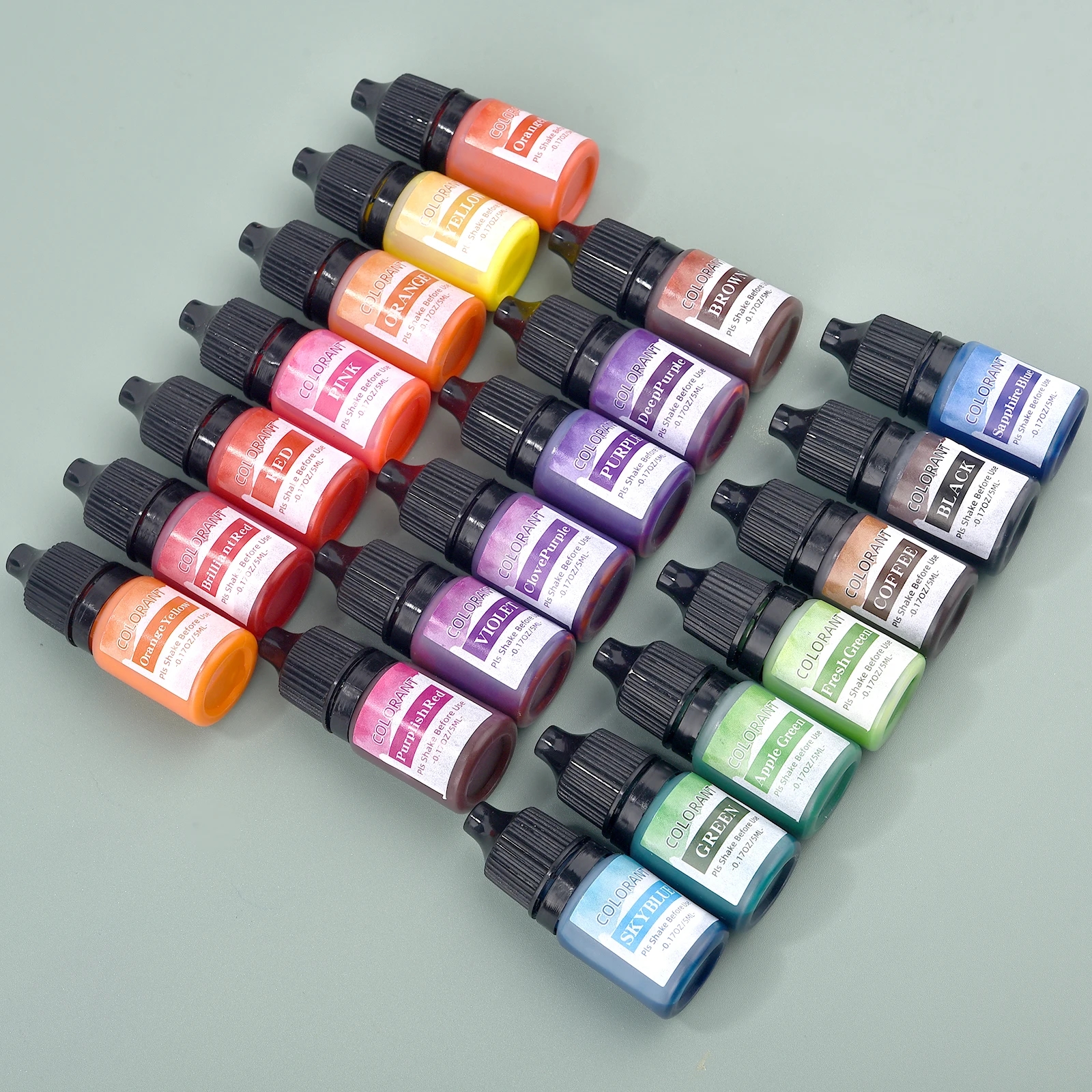 Pigment perfectly suitable for creating candles with rich colors