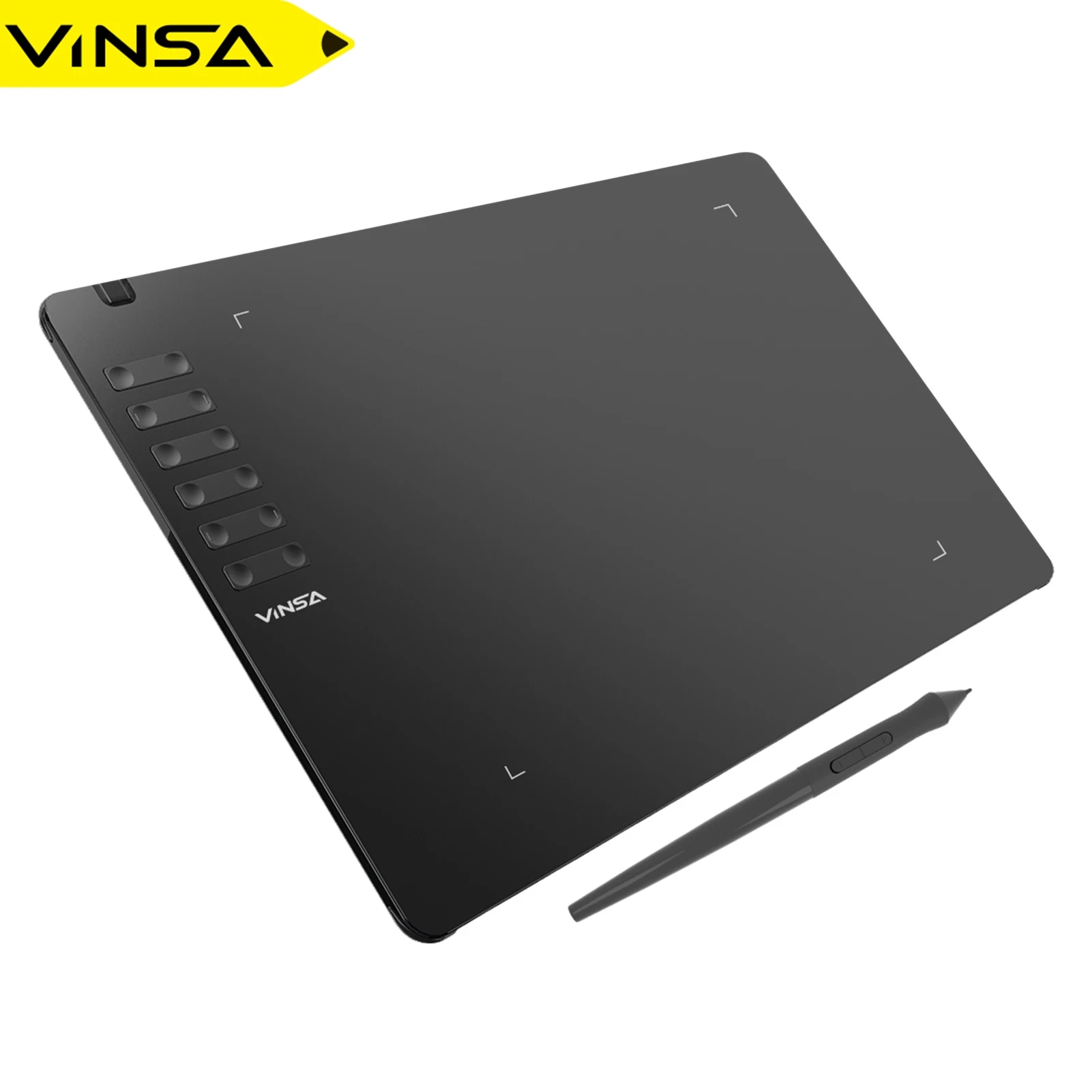 Wireless battery stylus for VINSA T1161 graphic tablet