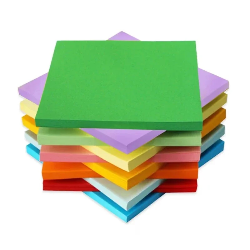 Bright sheets for origami, perfect for children's crafts