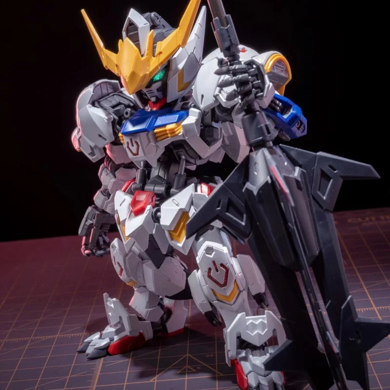 Parts and accessories included in the model kit of the figure Barbatos ASW-G-08 The Fourth Form
