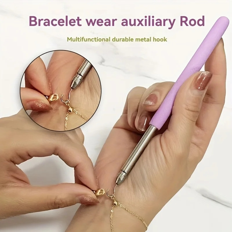 Image of a bracelet fastening tool on a white background