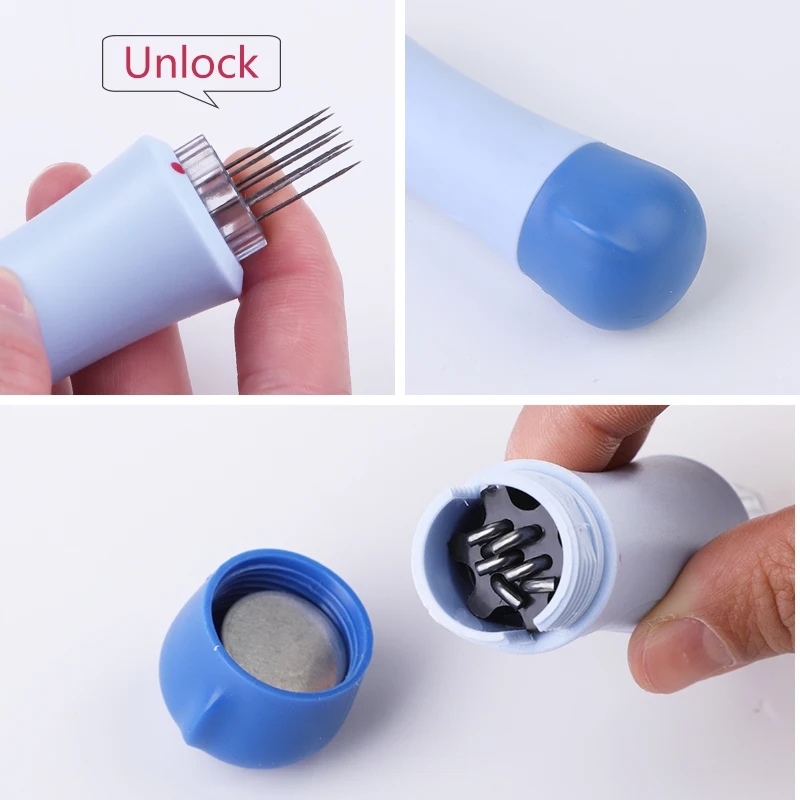 Needle set suitable for children and adults who want to create