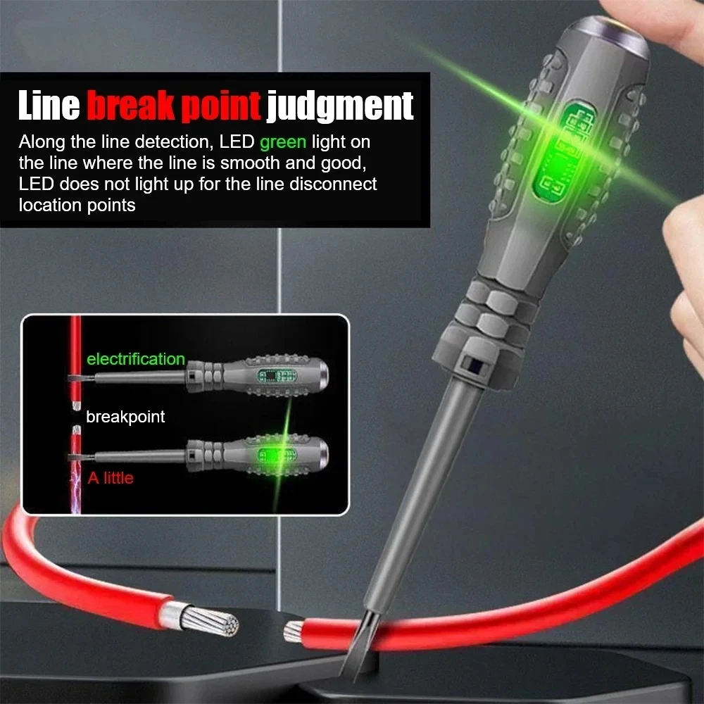Voltage testing screwdriver with high build quality