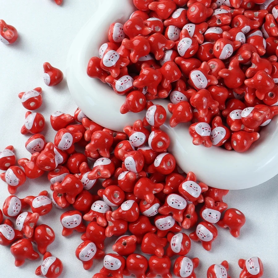 Set of bright beads for creativity and crafting
