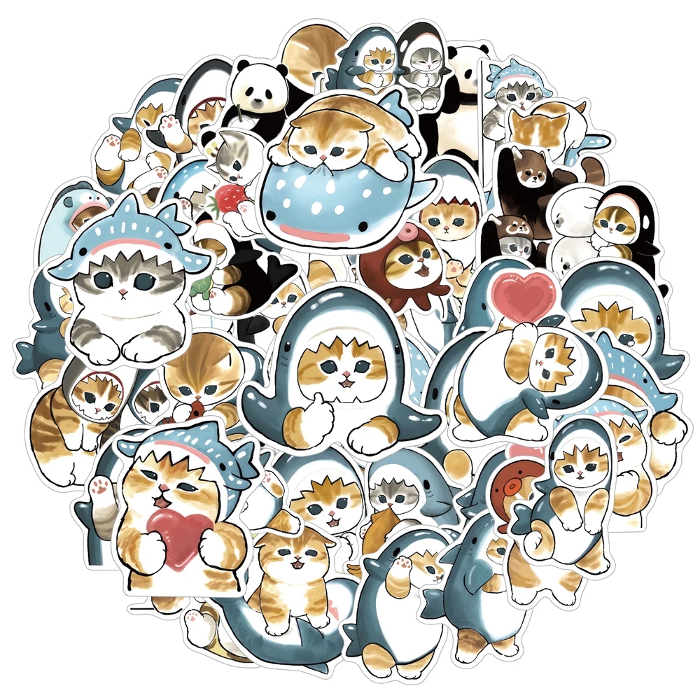 decorative cat decals collection