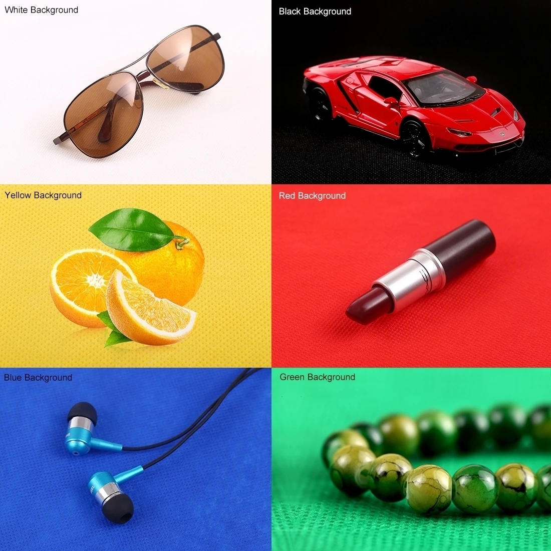 The mobile and portable photo studio is ideal for shooting small objects