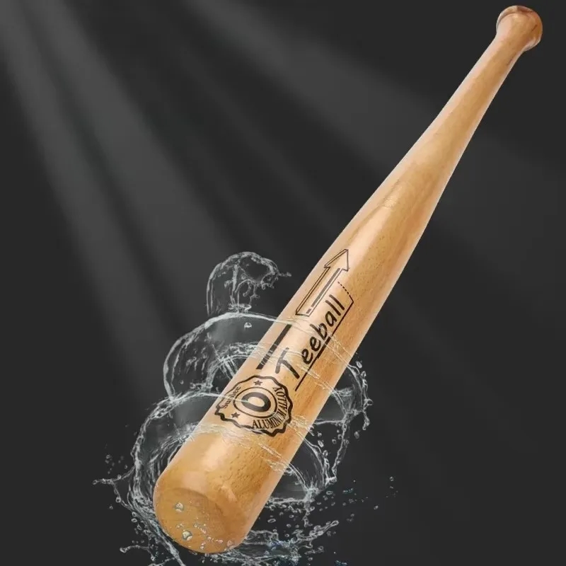 High-quality wooden baseball bat for training and everyday use