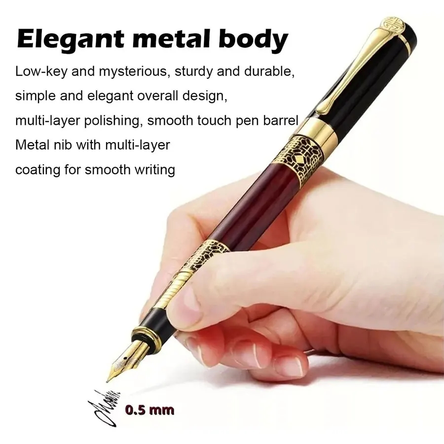 Premium fountain pen, perfectly suited for calligraphy and creativity