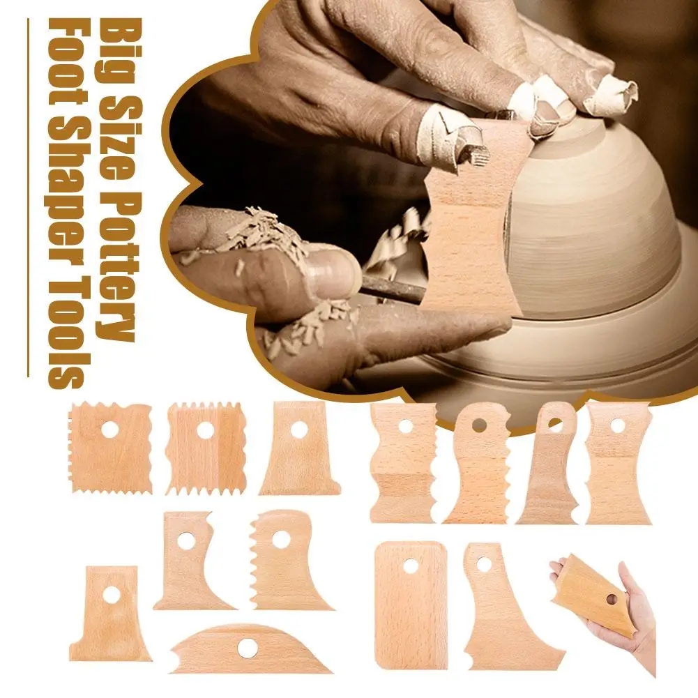Shapers for creating unique shapes from clay